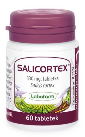 Salicortex 330 mg, 60 tabletek