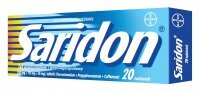 Saridon lek przeciwbólowy i przeciwgorączkowy, 20 tabletek