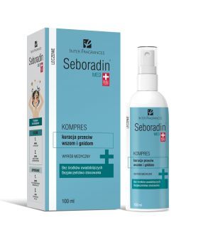 Seboradin Med kompres przeciw wszom i gnidom, 100 ml