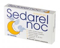 Sedarel Noc, 20 tabletek