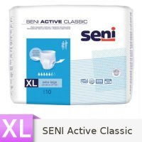 Seni Active Classic Majtki chłonne Extra Large (XL), 10 sztuk