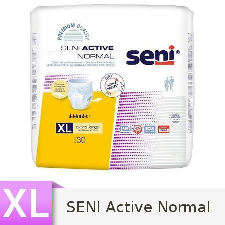 Seni Active Normal Majtki chłonne Extra Large (XL), 30 sztuk