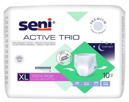 Seni Active Trio XL Majtki chłonne, 10 sztuk