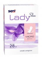 Seni Lady Slim Micro Wkładki urologiczne dla kobiet, 28 sztuk