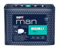 Seni Man Extra Level 3 Wkładki urologiczne dla mężczyzn, 15 sztuk