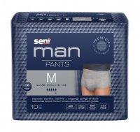 Seni Man Pants M Bielizna chłonna dla mężczyzn, 10 sztuk