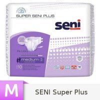Seni Super Plus Pieluchomajtki dla dorosłych Medium (M), 10 sztuk
