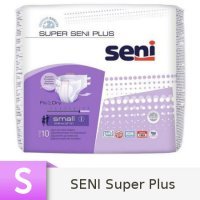 Seni Super Plus Pieluchomajtki dla dorosłych Small (S), 10 sztuk