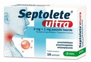 Septolete Ultra, 16 pastylek