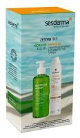 Sesderma Zestaw Repaskin Transparent Spray Fotoprotector SPF 50+, 200 ml + Hidraloe Aloe Gel, 250 ml