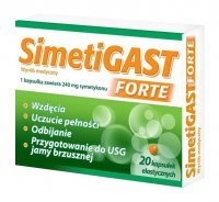 SimetiGAST Forte 240 mg, 20 kapsułek