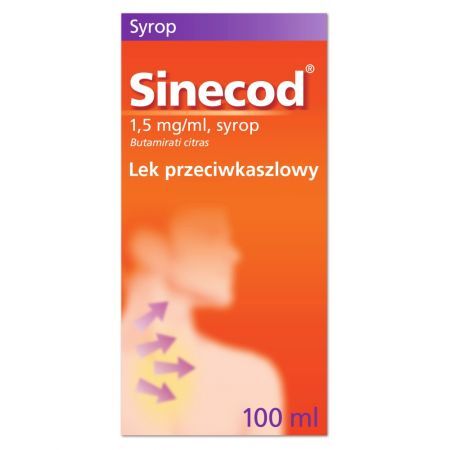 Sinecod syrop na kaszel, 100 ml