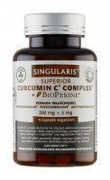 Singularis Superior Curcumin C3 Complex + BioPerine, 70 kapsułek