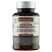 Singularis Superior Garcinia Cambogia HCA 500 mg, 60 kapsułek