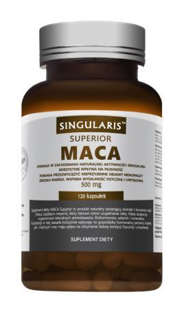 Singularis Superior MACA 500 mg, 120 kapsułek