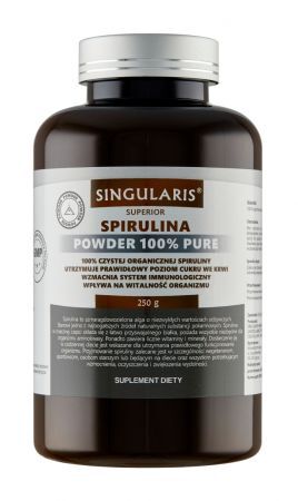 Singularis Superior Spirulina Powder 100% Pure, 250 g