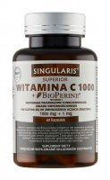 Singularis Superior Witamina C 1000 + BioPerine, 60 kapsułek
