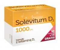 Solevitum D3 1000 j.m., 75 kapsułek (data ważności: 30.07.2024)