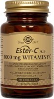SOLGAR Ester-C Plus 1000 mg Witaminy C, 30 tabletek