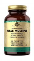 SOLGAR Male Multiple Formuła witamin i minerałów dla mężczyzn, 60 tabletek