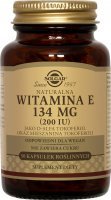 SOLGAR Naturalna Witamina E 134 mg, 50 kapsułek