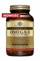 SOLGAR Omega-3 Potrójna siła, 50 kapsułek