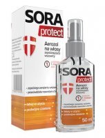 SORA Protect Aerozol na włosy zapobiegający wszawicy, 50 ml