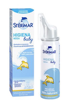 STERIMAR Baby woda morska do oczyszczania nosa dla dzieci, 50 ml