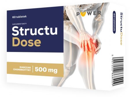 StructuDose Siarczan chondroityny 500 mg, 60 tabletek