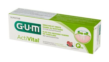 SUNSTAR GUM ActiVital Pasta do zębów, 75 ml