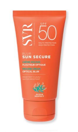 SVR Sun Secure Blur Krem w piance ujednolicający koloryt skóry SPF 50+, 50 ml