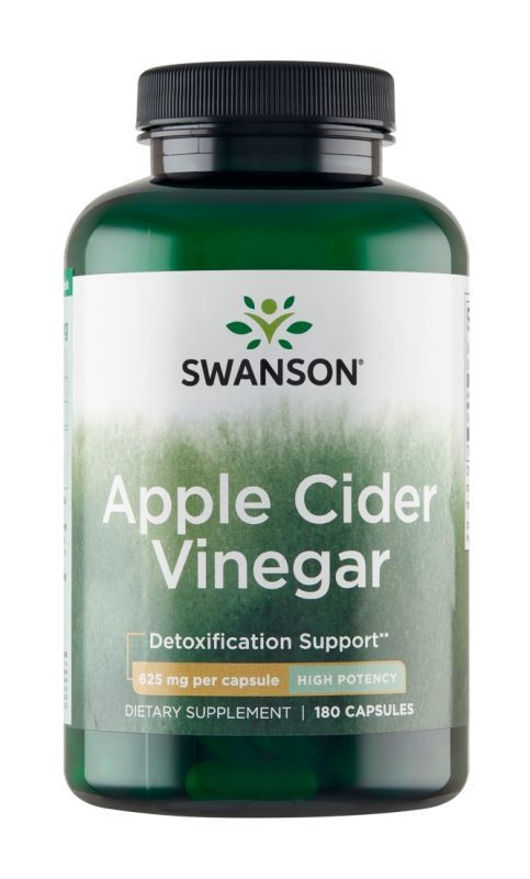Swanson Apple Cider Vinegar - Double Strength 200 mg 120 