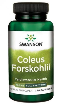 Swanson Full Spectrum Coleus Forskohlii 400 mg, 60 kapsułek