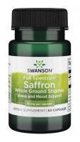 Swanson Full Spectrum Szafran (Safrron), 60 kapsułek