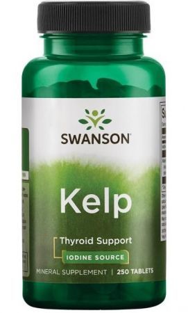 Swanson Kelp, 250 tabletek