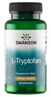 Swanson L-Tryptofan 500 mg, 60 kapsułek
