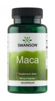 Swanson Maca 500 mg, 100 kapsułek
