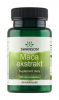 Swanson Maca extract 500 mg, 60 kapsułek