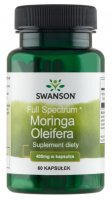 Swanson Moringa Oleifera 400 mg, 60 kapsułek
