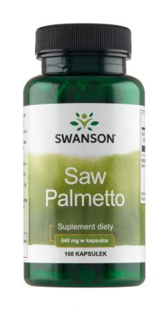 Swanson Saw Palmetto 540 mg, 100 kapsułek