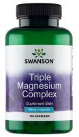Swanson Triple Magnesium Complex, 100 kapsułek