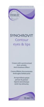 SYNCHROLINE Synchrovit Contour eyes & lips krem przeciwzmarszczkowy, 15 ml