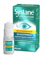 Systane Hydration Bez konserwantów krople do oczu, 10 ml