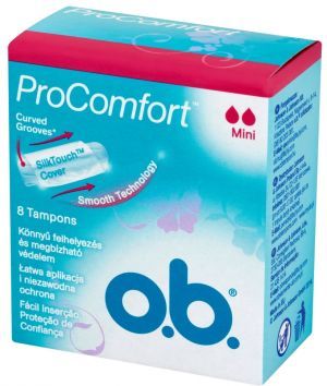 Tampony higieniczne OB ProComfort Mini, 8 sztuk