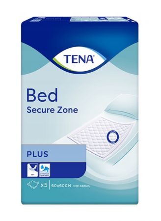 TENA Bed Plus 60 x 60 cm Podkłady higieniczne, 5 sztuk