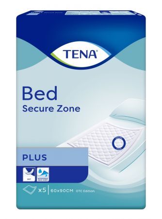 TENA Bed Plus 60 x 90 cm Podkłady higieniczne, 5 sztuk