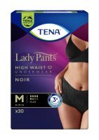 TENA Lady Pants Noir Plus majtki chłonne M, 30 sztuk
