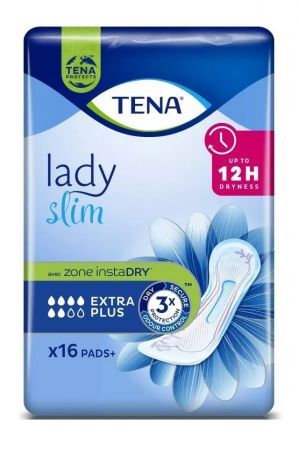 TENA Lady Slim Extra Plus specjalistyczne podpaski, 16 sztuk