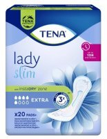 TENA Lady Slim Extra specjalistyczne podpaski, 20 sztuk