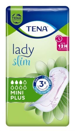 TENA Lady Slim Mini Plus specjalistyczne podpaski, 16 sztuk
